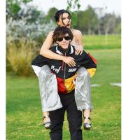 Charlotte y Alexander Caniggia