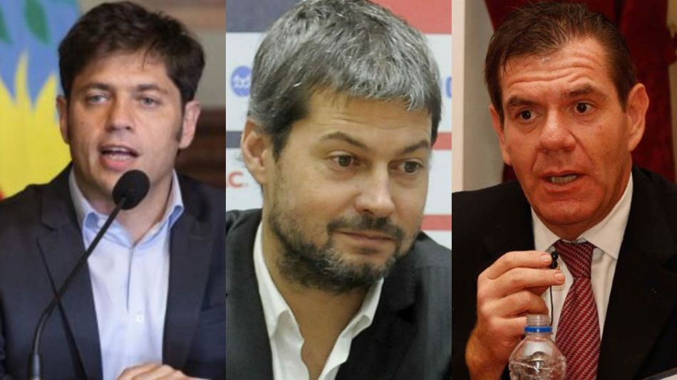 Matías Lammens, Axel Kicillof, Guillermo Montenegro