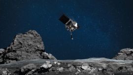 La nave fue lanzada el 8 de septiembre de 2016, y se espera que regrese en 2023 con muestras de la superficie de Bennu.