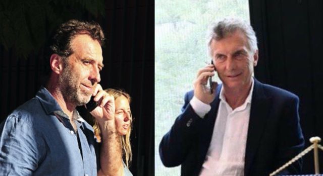 Mariano y Mauricio Macri.