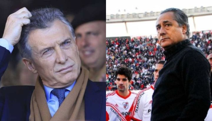 Mauricio Macri y Juan José López