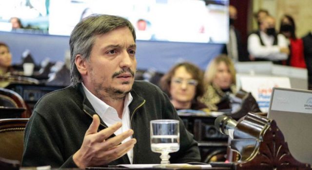 El diputado Máximo Kirchner es el principal impulsor del impuesto a la riqueza.