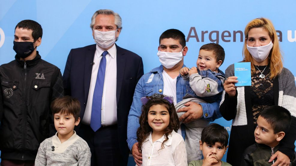 Alberto Fernández, presidente de la Nación.