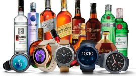 Bebidas y relojes impostados