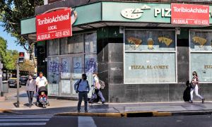 Closed businesses due to financial crisis.