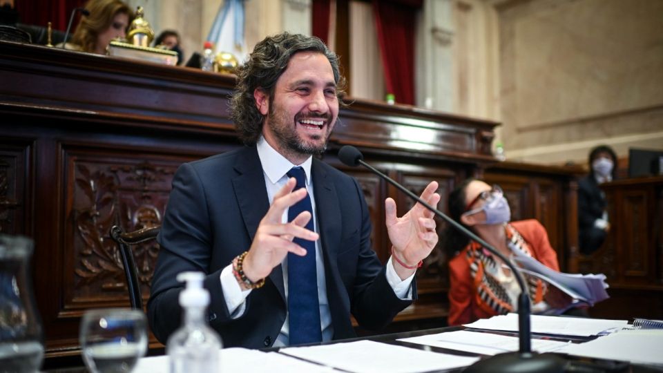 El jefe de Gabinete, Santiago Cafiero.