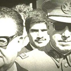 Salvador Allende/Augusto Pinochet.
