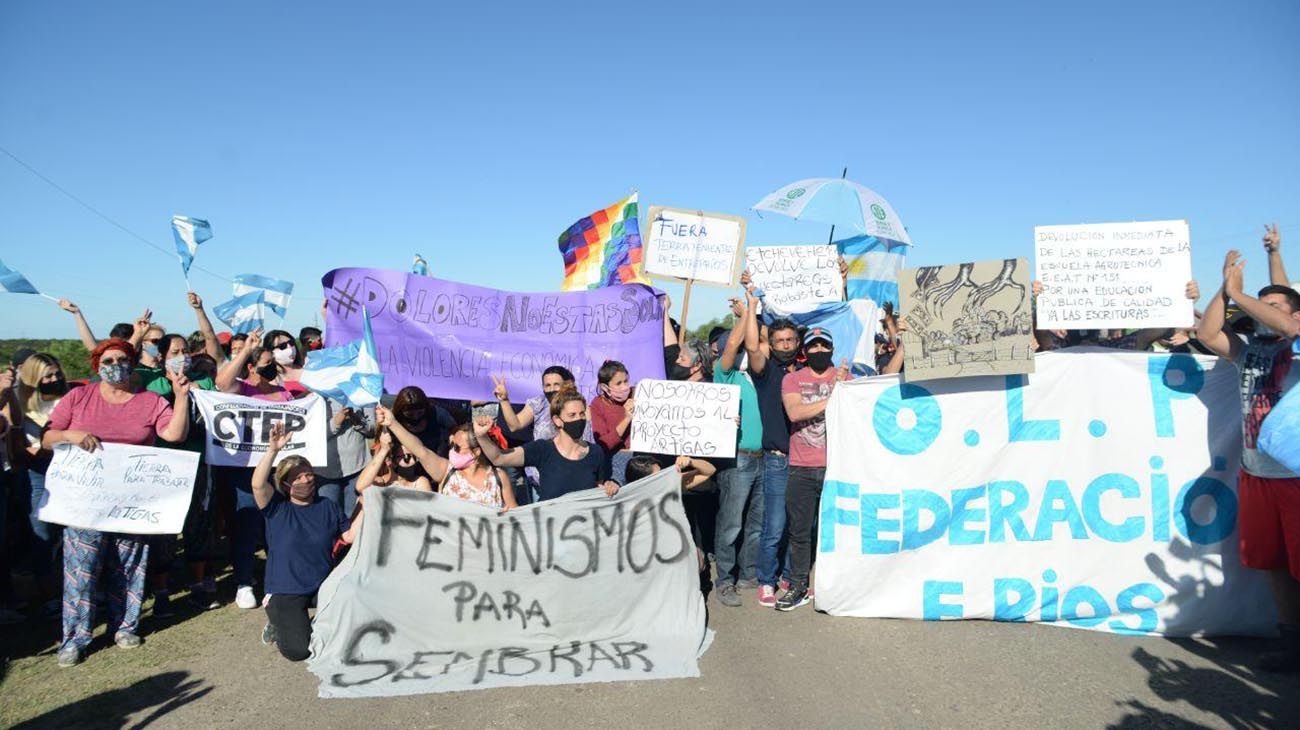 marcha de Grabois en entre ríos