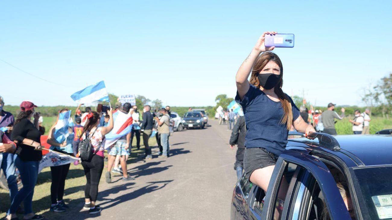 marcha de Grabois en entre ríos