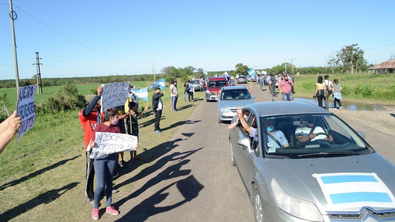 marcha de Grabois en entre ríos