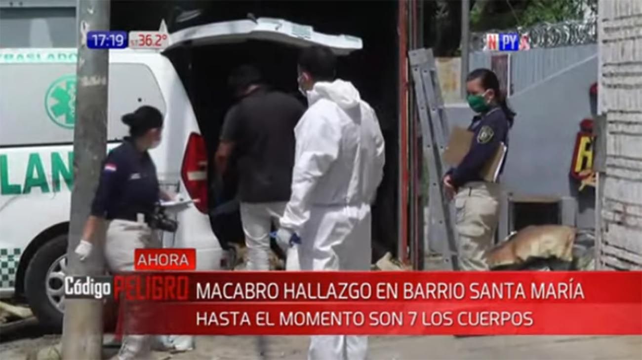  7 serbios que hallaron muertos en Paraguay, dentro de contenedores, encerrados durante 3 meses.