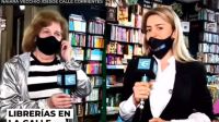 Abren las librerias en la calle
