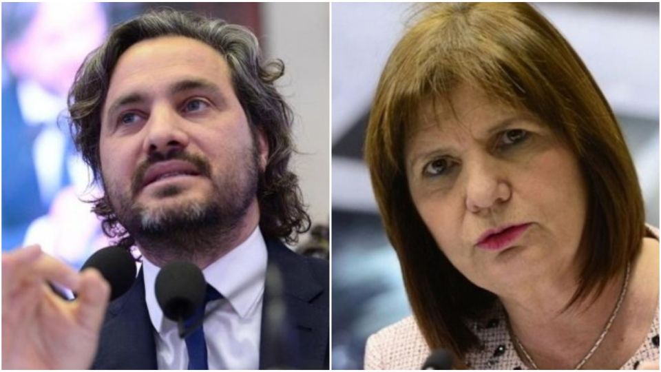 El jefe de Gabinete, Santiago Cafiero, se cruzó por Twitter con la presidenta del PRO, Patricia Bullrich.