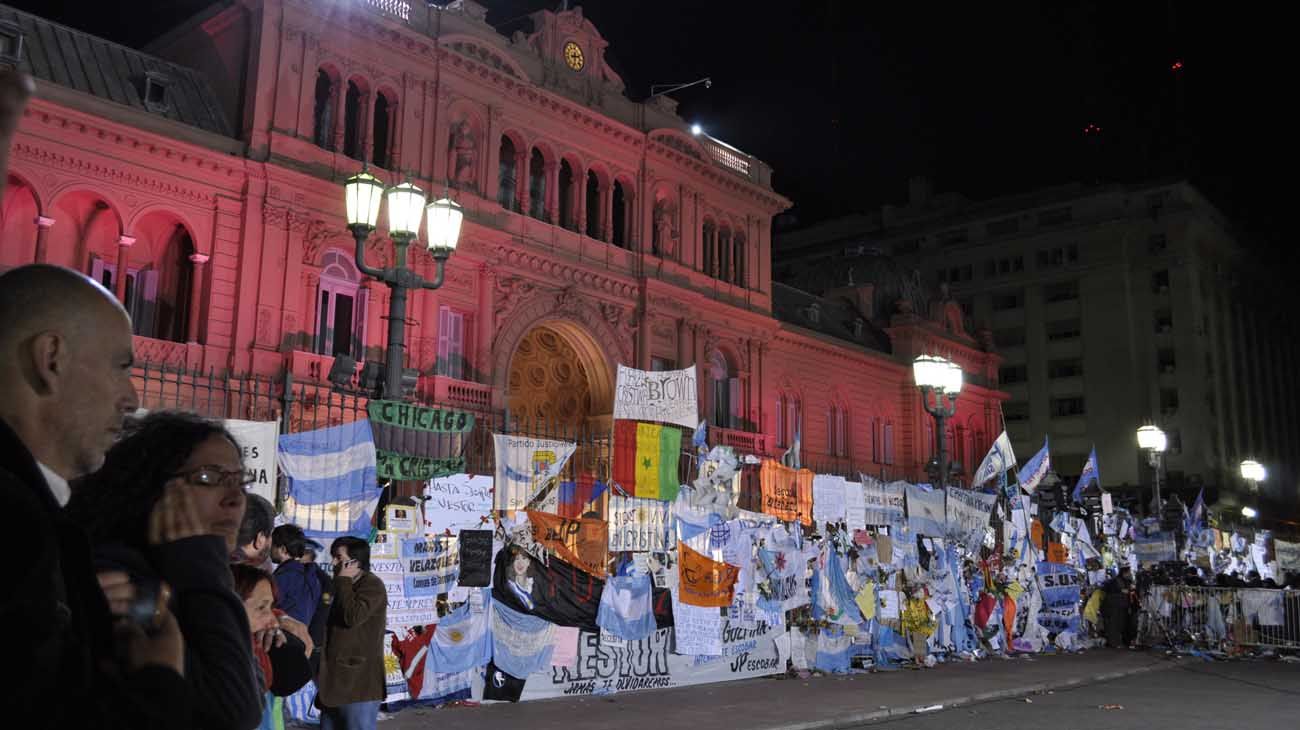 Velorio Nestor Kirchner