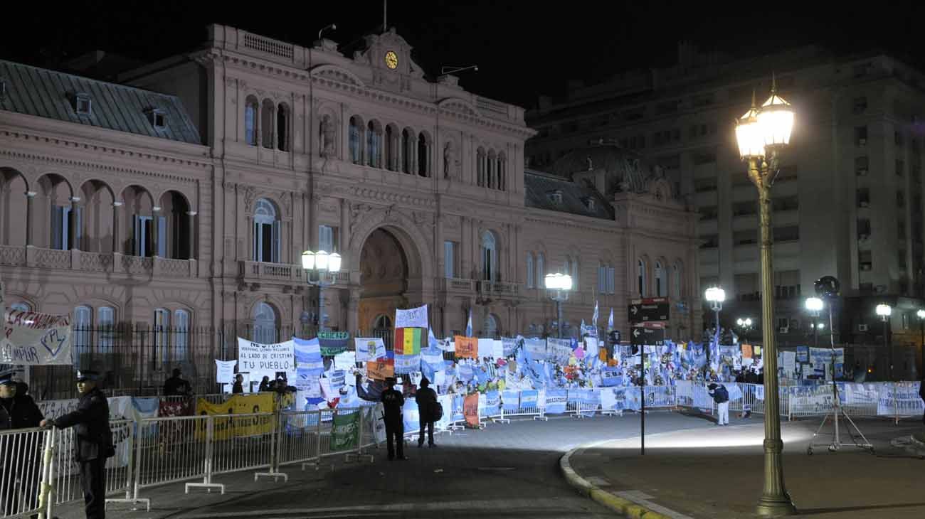 Velorio Nestor Kirchner