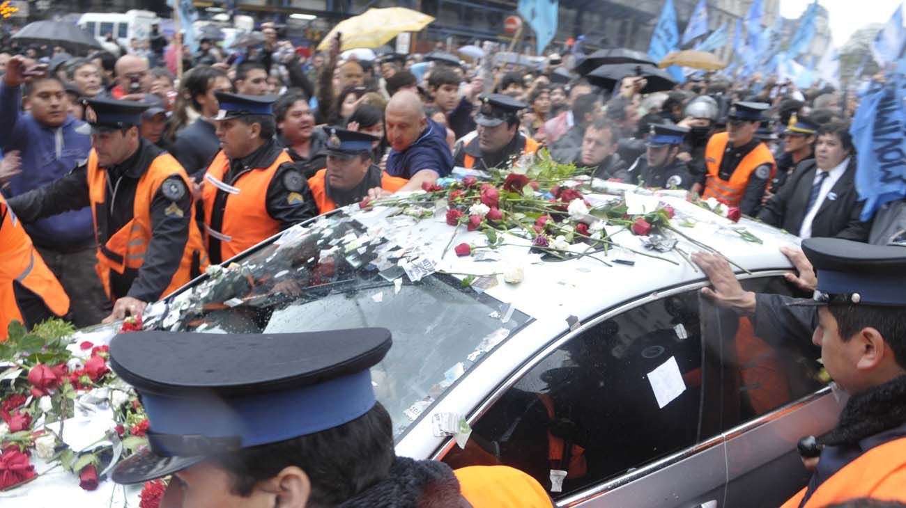 Velorio Nestor Kirchner