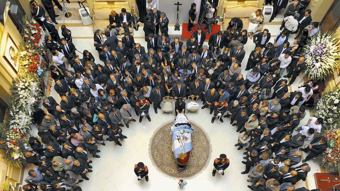 Velorio Nestor Kirchner