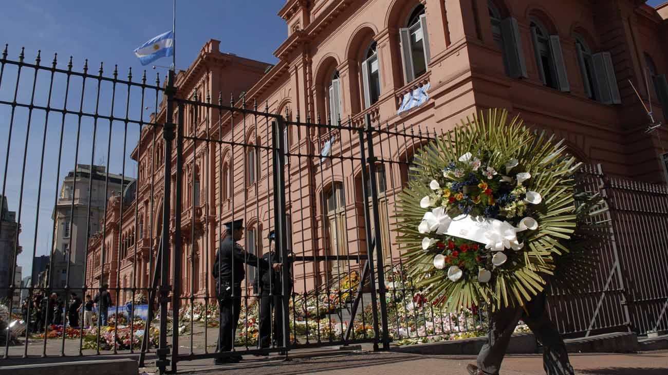 Velorio Nestor Kirchner