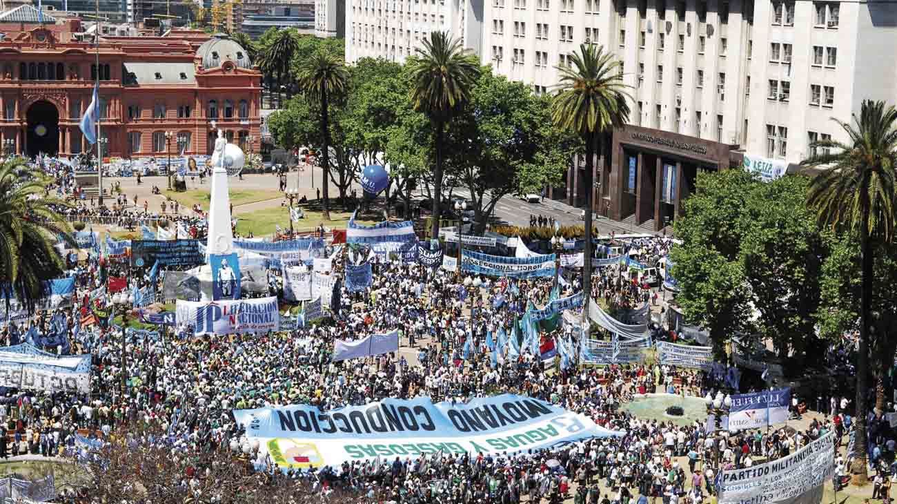 Velorio Nestor Kirchner 