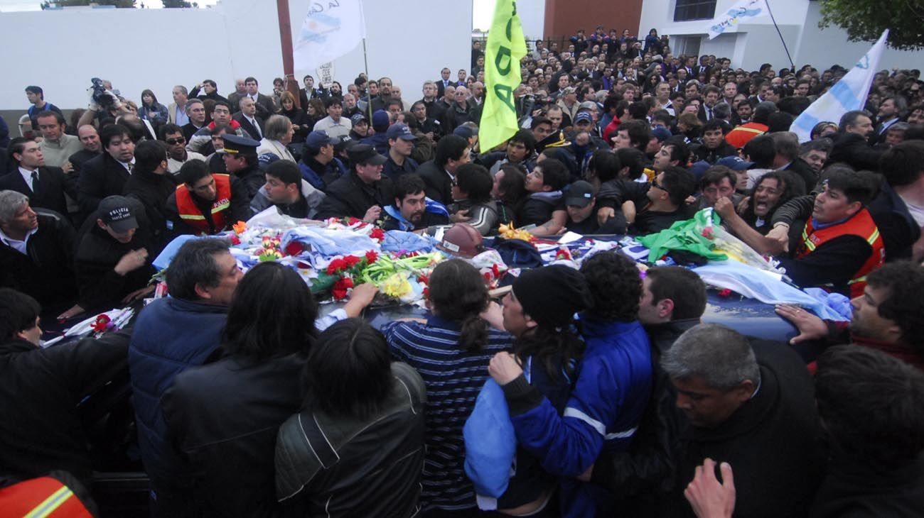 Sepelio y entierro de Nestor Kirchner