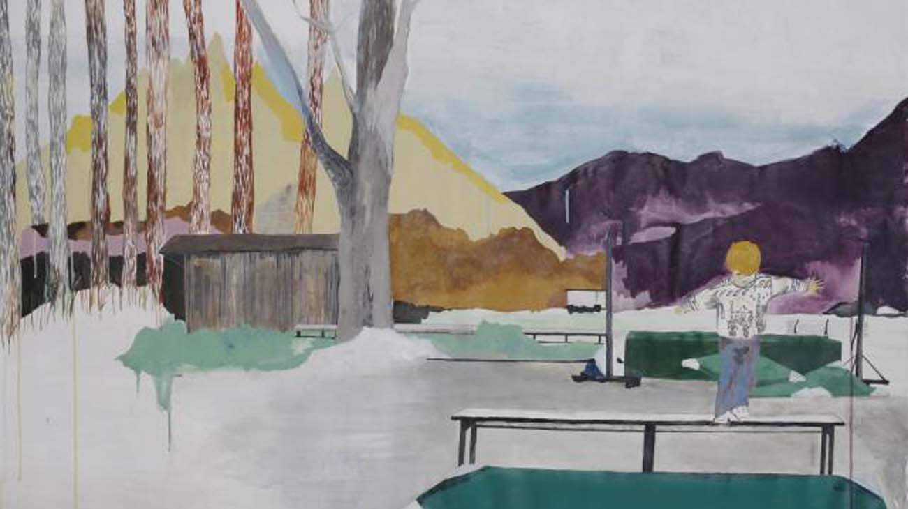 Los cuadros de la hija de Mauricio, Gimena Macri.