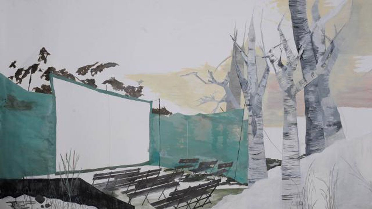 los cuadros de la hija de Mauricio, Gimena Macri