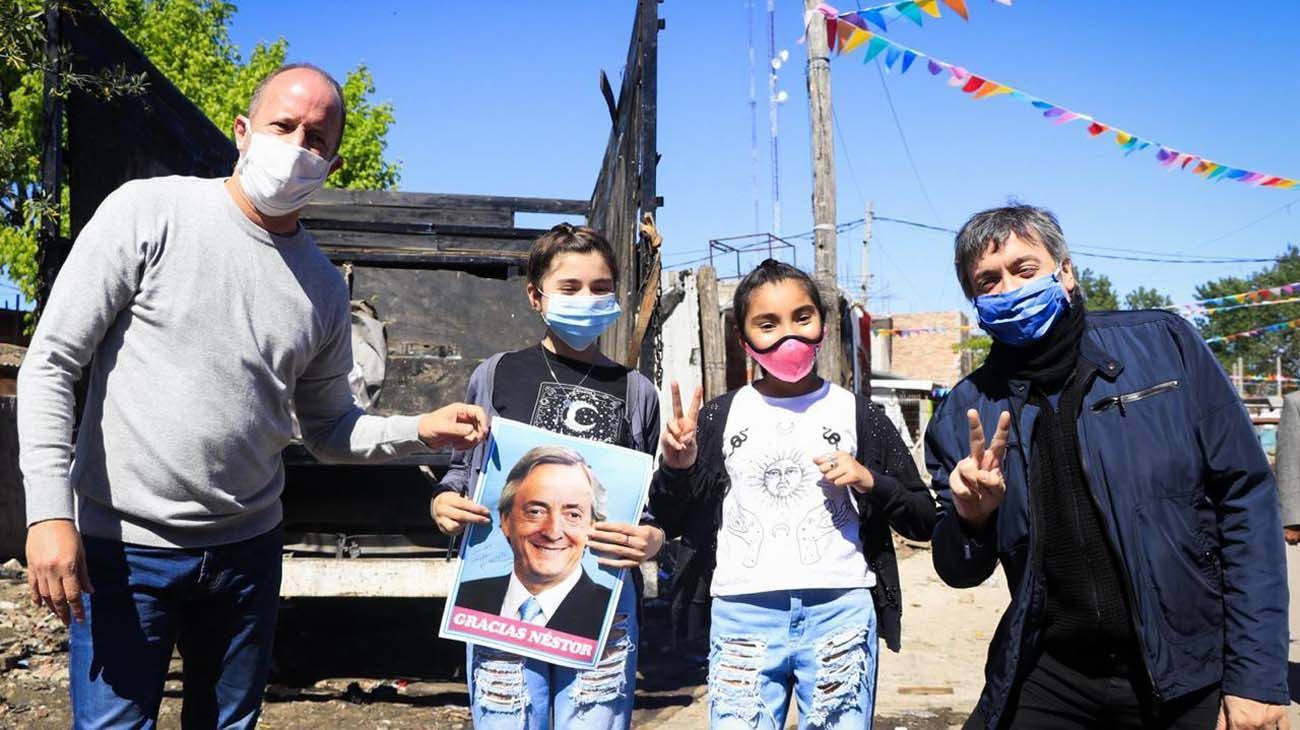 La galería de arte se extiende por 500 metros y muestra obras con temáticas de cultura nacional, medio ambiente y género, así como un mural alusivo a la figura de Néstor Kirchner.