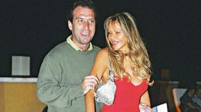 Mariano junto a Marie France cuando estaban casados