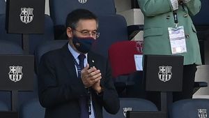 Barcelona FC president Josep Maria Bartomeu.