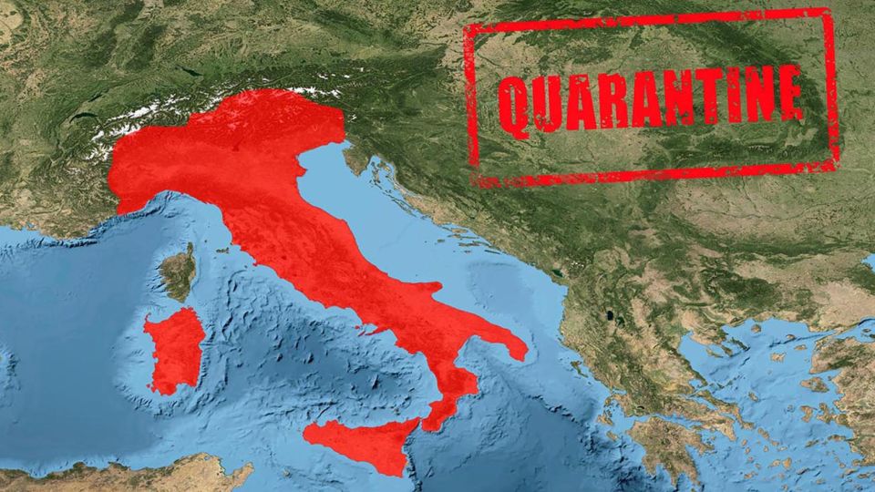 Cuarentenas en Europa