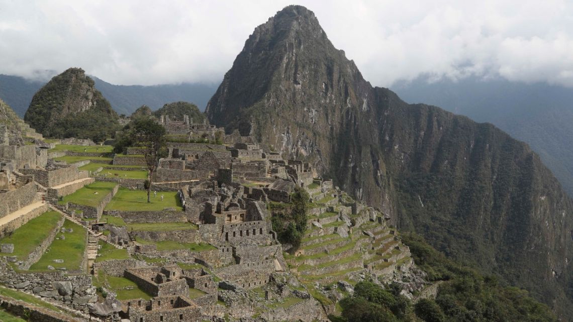 The Machu Picchu archeological site is devoid of tourists while it's closed amid the Covid-19 pandemic, in the department of Cusco, Peru.
