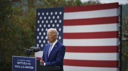 Democratic Presidential Nominee Joe Biden Campaigns In Georgia