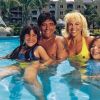 Otra foto familiar de Diego. Maradona con su ex esposa e hijas en modo relax.  // Cedoc Perfil