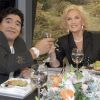Diego Maradona se sentó en la mesa de Mirtha Legrand. // Cedoc Perfil