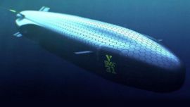 El SMX31 será un submarino eléctrico de diseño biominético.