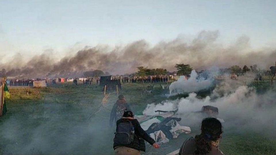 Desalojo en Guernica