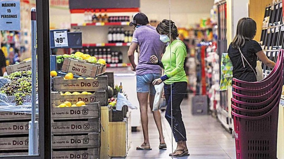 Inflación en alimentos.