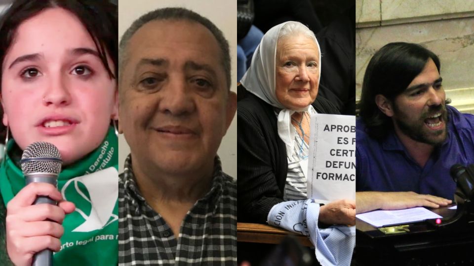 Ofelia Fernández, Luis D'Elía, Nora Cortiñas y Nicolás Del Caño lanzaron fuertes críticas contra el Gobierno.