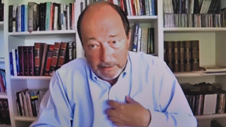 Ernesto Sanz, en la entrevista con Jorge Fontevecchia.