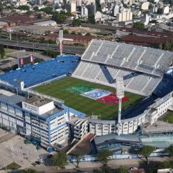 Después de casi 7 meses sin fútbol, Vélez sale a la cancha. Así se ve el estadio desde un dron. 