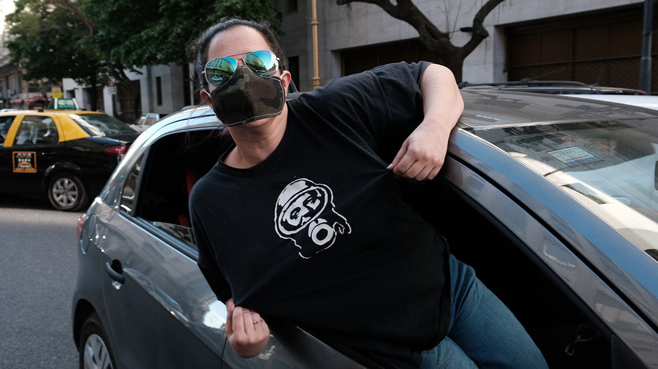 Postales de la marcha conmemorativa de Néstor Kirchner, el pasado 27 de octubre.