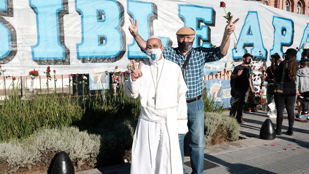 Postales de la marcha conmemorativa de Néstor Kirchner, el pasado 27 de octubre.