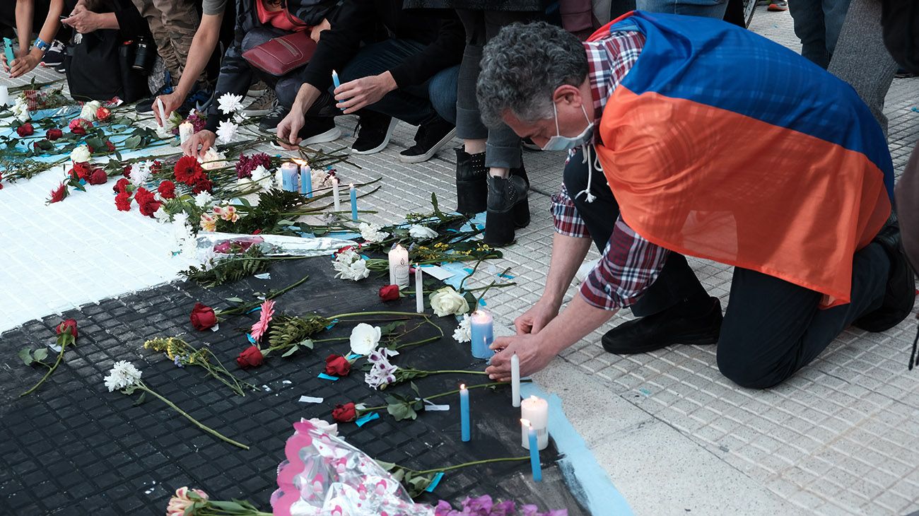 Postales de la marcha conmemorativa de Néstor Kirchner, el pasado 27 de octubre.