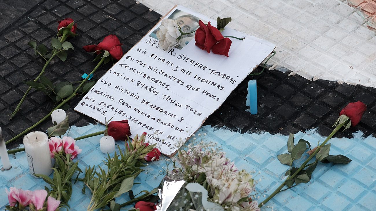 Postales de la marcha conmemorativa de Néstor Kirchner, el pasado 27 de octubre.