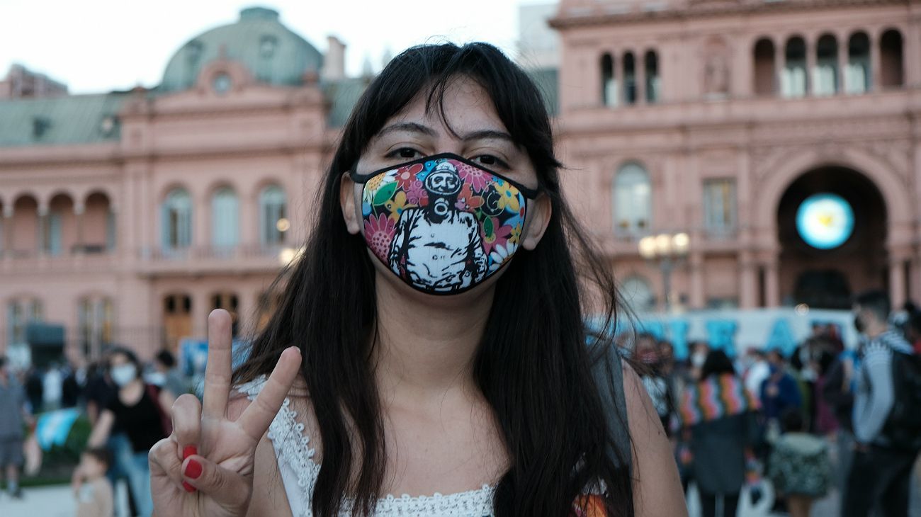 Postales de la marcha conmemorativa de Néstor Kirchner, el pasado 27 de octubre.