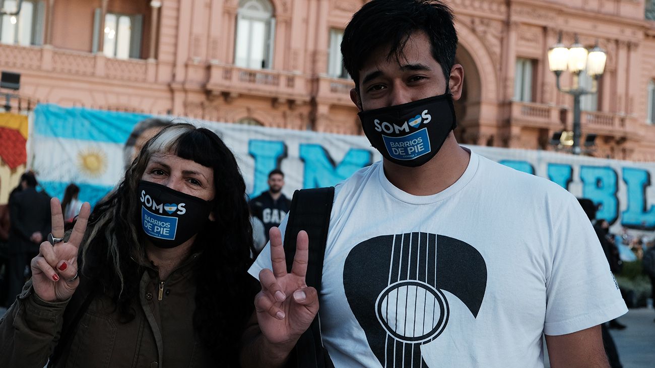 Postales de la marcha conmemorativa de Néstor Kirchner, el pasado 27 de octubre.