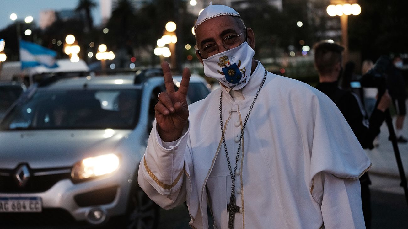 Postales de la marcha conmemorativa de Néstor Kirchner, el pasado 27 de octubre.