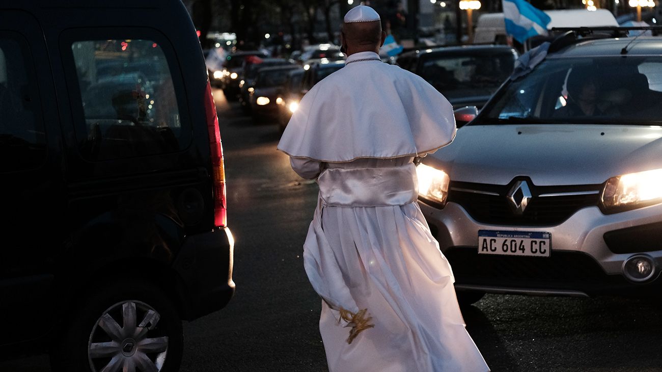 Postales de la marcha conmemorativa de Néstor Kirchner, el pasado 27 de octubre.