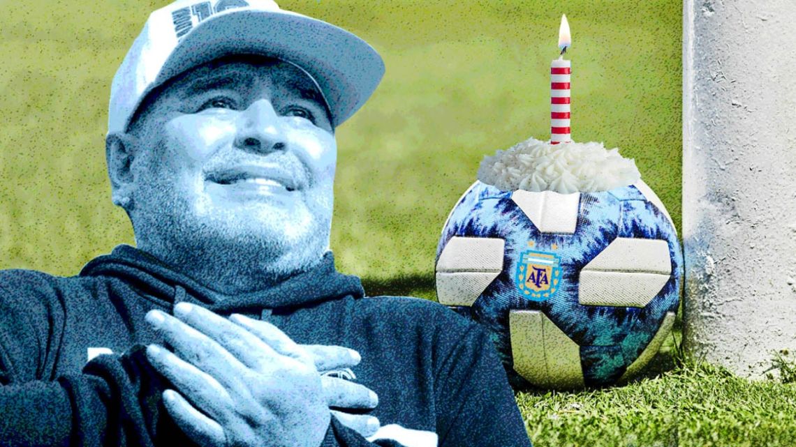 Football's back – and on Maradona's birthday too.