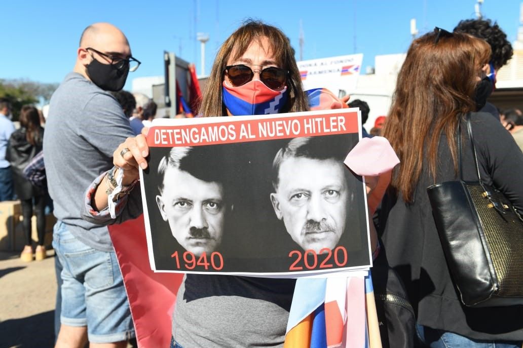 Marcha por la paz en Armenia